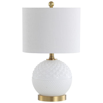 Julienne 20.5" Glass/Metal LED Table Lamp - JONATHAN Y